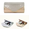 Kvällspåsar 2023 Bag Formal Lady Purse Elegant Party Banket Wedding Clutches Handväska axelhölje E74B