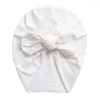 Berretti Orecchie Nodo Cappello caldo Bandane per bambini Turbante Fascia per capelli Ragazze Bambini Fasce per capelli Accessori Copricapo Copricapo