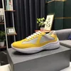 الأحذية الرجالية P Americas Cup Sneakers العلوي براءات الاختراع من الجلد النسيج في الهواء الطلق المشي أحذية الأحذية