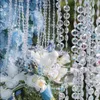 99ft guirlanda fio de diamante transparente acrílico cristal 10mm contas corrente diy cortina de casamento decorações de festa suprimentos
