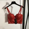 Sexy Tube Top Bra Set Women Breathable PU Underwear Briefs Lingerie Crop Top Classic Sequin Bikini