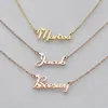 Pendant Necklaces Kay Name Necklace Custom For Women Girls Friends Birthday Wedding Christmas Mother Days Gift291Y