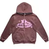 Erkek Hoodies Sweatshirts Erkek Hoodies Sweatshirtler Yeni Giysiler Yıldız Mektup Baskı Retro Büyük Boy Hoodie Kadınlar Y2K Street Hiphop Renk Harajuku Gündelik fermuar terleri