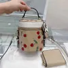 c-bag Cherry Tote Bag Women c Letter Designer Luxurys Shoulder Bags Mini Bucket with Purse Fashion 6 Style Pattern Handbag 230420