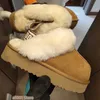 Austrália Botas de Designer Tasman Inverno Pele de Carneiro Botas de Neve Tazz Shearling Plataforma Chinelos de Pele Mulheres Slides Classic Ultra Mini Camurça Lã Botas de Tornozelo Tamanho 35-43