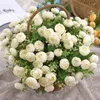 Decorative Flowers 1pc Artificial Peony Flower Bouquet For Living Room Home Table Decoration Wedding Fake Floral Arrangement Accessories Po