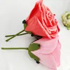 Fiori decorativi Grande testa di fiore artificiale PE Rosa Regalo di San Valentino Decorazione di nozze Puntelli in schiuma Finta per la decorazione domestica