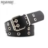 Beste YBT Damesriem Imitatieleer Pin Gesp Riem Nieuwe Punk Wind Jeans Mode Individuele Decoratieve Riem Ketting Damesriem