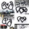 Pièces VTT Pare-chocs Garde Crash Bars Protecteur Acier Pour MT07 MT-07 2013- Fz07 Fz-07 - Livraison directe de moto Automobiles Motos S Dhrqv