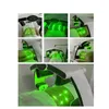 Portable Laser Muscle Training Weight Loss Legs Green Red light 10D Lipolaser 532Nm 635Nm Cold Laser For Fat Reduction Body slimming Machine