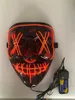 Halloween Mask med LED -lampor Gadgets fluorescerande ljus Fancy Masks 10 färger Cosplay Custom Party Dress Glow In Dark 9000