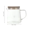 Dinnerware Sets Glass Coffee Pot Multi-purpose Kettle Milk Insulated Tumbler Jug Wood Teapot Transparent S Drinks Fridge