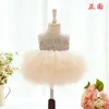 Baby girls Pommel dress First birthday Summer Children's dress European gauze cake Princess dress L20309014