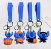 Desenhos animados 3D Halloween Silicone Pingente Joias Chaveiro Mochila Ornamento Chaveiro de carro Presentes