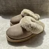 Australië Boot Designer Laarzen Dames Bont Mini Tasman Slippers Harige Slippers Klassiek Ultra Platform Tazz Slip-on Petites Suède Wol Koeienhuid Winterlaars