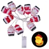 Strings Christmas Decorative Lights String LED Luminous Star Xmas Ball Light Tree Decor Night Lamp For Year Party