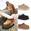 Tasman Cali Wave Sport Slipper Men WomensTazz Slides Australian Mini Boot Slipper Fur Slides Classic Platform Boots Daim Laine Bottes de laine d'hiver