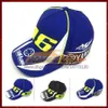 3 colores Moda Gorras de motocicleta Gorra de béisbol Hombres adultos Mujeres Fresco Hip Hop Bordado Casquette Snapback Sombrero para YAMAHA Negro Azul257f