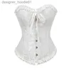 Bustini modellanti da donna Corsetti Donna Bustier Corsetto Overbust Lingerie Broccato Moda vittoriana Top Sexy Pizzo Taglie forti Zip erotica Bustini floreali L230914