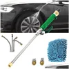 Car Washer Tool Hose Garden Outdoor Cleaning Cloth Portable High Pressure Yard Tube Power Home Water Jet Set Sprayer Drop Delivery Aut Dhqpg