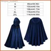 Women's Cape Hoodie Cape för män Hooded Cloak för Cosplay Costume Halloween Costume For Men Women For Nightclub Stage Cingsg L230914