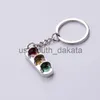 Nyckelringar Traffic Light Keychain Wedding Party Favor and Gift Eloy Car Key Ring Metal Bag Pendant8069608 X0914