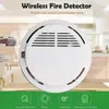 Gogvaga 2pcs Detector Decector Fire Sentry Alarm Alarm Fire Caster Castere работает (включен)