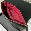 7A+ Luxury Brand Cluth Bags Designer Sheepskin Envelope Handväska 35/28cm 2 Storlekar Lady High Imitation Evening Purse With Box