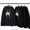 Men and Women Fashion Hoodie Designer Angel Palm New Luxury Hoodie Broken Bear Teddy Trendy Sweater Style Oversize S-2xl Jacket Black Regs