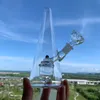 6-дюймовый треугольный стеклянный бонг для кексов — доставьте удовольствие от курения — склад в США