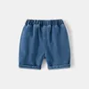 Trousers Children's Denim Shorts Baby Boys Girls Cool Pockets Jeans 2023 Summer Toddler Pants 1-6 Years Kids Clothes