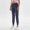 LL Kobiety jogi strój biegający joggery swobodny trening szybki suche splasy elastyczne do ćwiczeń fitness gym jogging dresspants 7 kolorów333