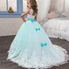 Girl's Dresses Red Christmas Dresses for Kids Girls Children's Pageant Performance Formal Gown Teen Girls Wedding Party Tailling Long Dress 230914