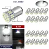 Lumières de secours de voiture 10X 6000K Blanc 1157 50Smd Haute puissance LED Clignotant Stop Light BBS 1076 12V1 Drop Livraison Automobiles Motorcyc Dhwnh