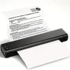 Portable Printer Wireless For Travel, M08F-Letter Bt Mobile Printer Support 8.5" X 11" US Letter, No-Ink Thermal Compact Printer