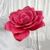 Ghirlande di fiori decorativi gigante PE orchidea fiore artificiale decorazione casa matrimonio sfondo strada conduce schiuma finta rosa Shoppi276A