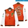 Ropa de hombre de moda Más guapo que tú traje de béisbol de fábrica de ropa digital b308