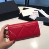 Klassische Luxus -Modemarke Brieftasche Vintage Lady Brown Leder Handtasche Designer -Ketten -Umhängetasche mit Schachtel Großhandel