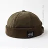 Berets Skullcap Japanese Style Beanie Patch Dome Yuppie Hat Male Street Hip Hop Female Chinese Landlord