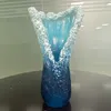 Vases Modern Flower Vase Resin Wavy Ocean Waves Ornament for Home Desktop Decoration 230914