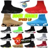 Sock Designer Men Women أحذية غير رسمية للسيدات السرعة الجوارب الجوارب الجوارب العدائين Runner Sneakers 1.0 Black Sport في الهواء