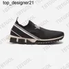 Nuove scarpe da ginnastica in mesh elasticizzato di design 23ss con strass cristalli Scarpe sportive slip-on da uomo nero bianco rosso glitter runner scarpe casual piatte