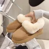 Zimowe ciepłe buty śnieżne kobiety grube pluszowe platforma z poślizgiem kostki mejr przeciwpośpieszczy bawełniany bawełniany futra rozmiar 35-40