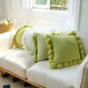 Pillow Hugging S Aesthetic Living Room Tassel Kawaii Designer Filling Cover Protector Sofa Cojines Home Decor