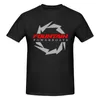 Camiseta masculina fonte powerboats barcos logotipo camisa de algodão tripulação pescoço personalizado manga curta camiseta