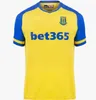 23 24 Stoke City Mikel Campbell Soccer Coureys Away Third Smith Fletcher Powell Powell Clucas Home Kits 2023 2024 Camiseta Baker Men Kids Kits Undister Uniforms