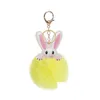 Cell Phone Straps Charms 25 Colors Imitation Rabbit Hair Keychain Pattern Pompom Cute Car Key Ring Pendant For Womens Schoolbag Studen Dhjyn