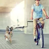 Psie nośnik rowerowy smycz zwierzaka ciągnąca lina wyciąga na zewnątrz ciągnięcie szczeniąt małe psy