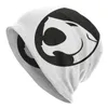 Berets unissex inverno quente bonnet femme tricô chapéus hip hop thundercats logotipo anime gorro ao ar livre himan tygra gorros bonés