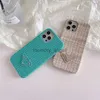 Cell Phone Cases Mobile Phone Cases Triangle Pattern Designer Phonecase For IPhone 14 Pro Max 13P 12 11 XR Luxury Retro Case Knitted Shockproof Cover Shell HKD230914